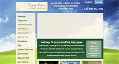 Desktop Screenshot of ferryfarm.co.uk